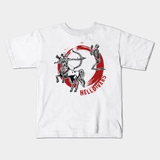 Helldivers skeletons Kids T-Shirt